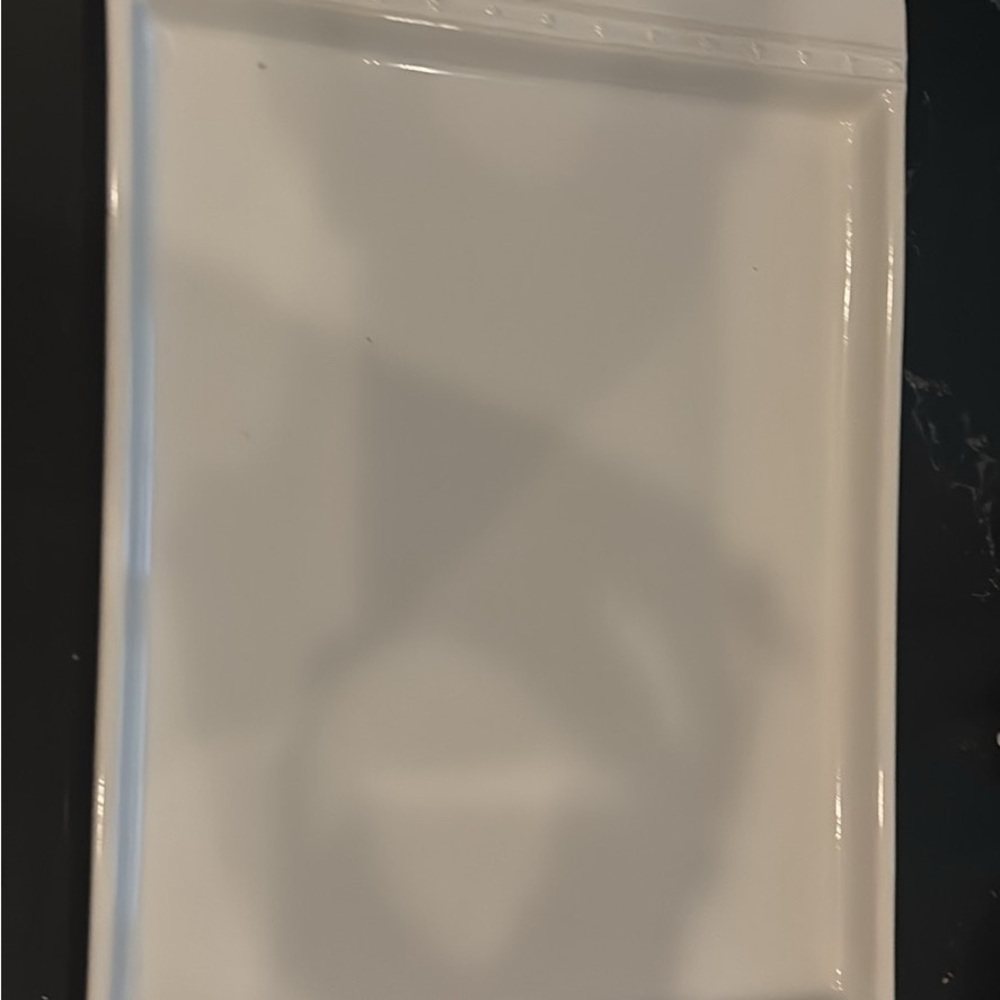 Nora Fleming Stoneware Tray with Gold Accent